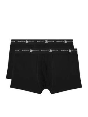 Beverly Hills Polo Club Komplet 2 par bokserek CEO_ZGW_BHPC_001_AW25_(2-PACK) Czarny