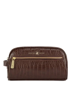 Beverly Hills Polo Club Kosmetyczka BHPC-W1-001-AW24 Brązowy
