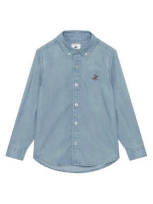 Beverly Hills Polo Club Koszula P-SS26B-SH0150 Niebieski Regular Fit