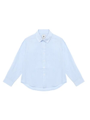 Beverly Hills Polo Club Koszula P-SS26B-SH0152 Niebieski jasny Regular Fit