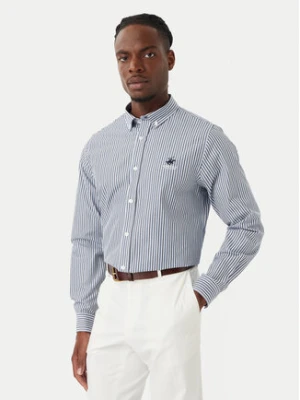 Beverly Hills Polo Club Koszula P-SS26M-BRASS Niebieski Regular Fit