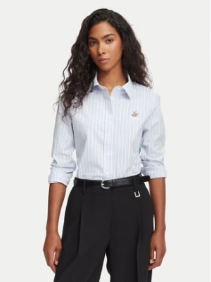 Beverly Hills Polo Club Koszula P-SS26W-SH0005 Niebieski Regular Fit