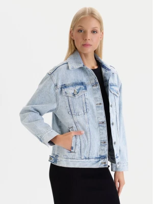 Beverly Hills Polo Club Kurtka jeansowa W126-BHLJT-1003-22D Niebieski Relaxed Fit