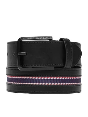 Beverly Hills Polo Club Pasek CEO-BHPC-M2-002-SS26 Czarny