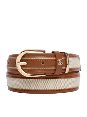 Beverly Hills Polo Club Pasek CEO-BHPC-W2-002-SS26 Beżowy