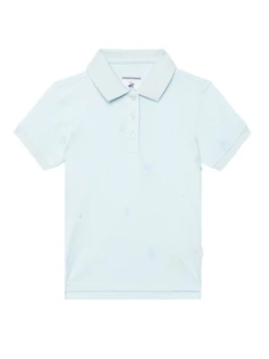 Beverly Hills Polo Club Polo G2555 Niebieski Regular Fit