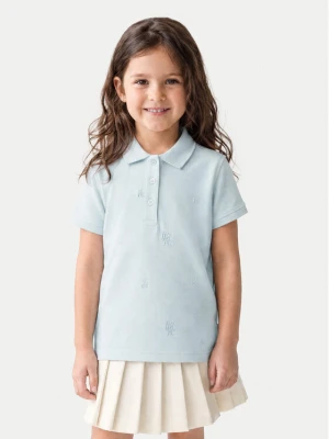 Beverly Hills Polo Club Polo G2555 Niebieski Regular Fit