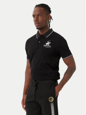 Beverly Hills Polo Club Polo M2607-HR Czarny Regular Fit