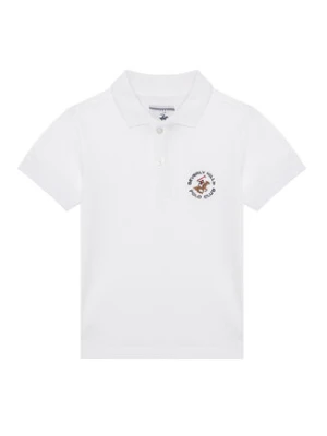 Beverly Hills Polo Club Polo P-SS26B-P42560 Biały Regular Fit