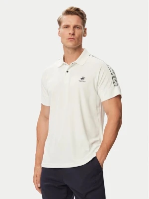 Beverly Hills Polo Club Polo P-SS26M-P0170 Biały Regular Fit