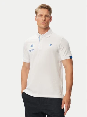 Beverly Hills Polo Club Polo P-SS26M-P2770 Biały Regular Fit
