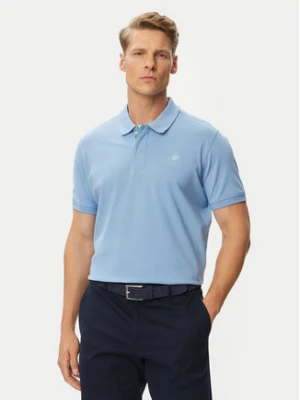Beverly Hills Polo Club Polo P-SS26M-P450106 Niebieski jasny Regular Fit