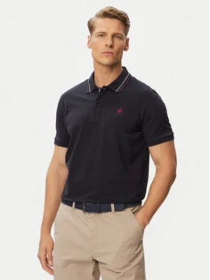 Beverly Hills Polo Club Polo P-SS26M-P450111 Granatowy Regular Fit
