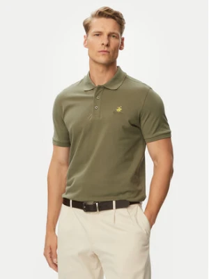 Beverly Hills Polo Club Polo P-SS26M-P450124 Zielony Regular Fit