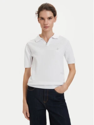 Beverly Hills Polo Club Polo P-SS26W-M550273 Biały Regular Fit