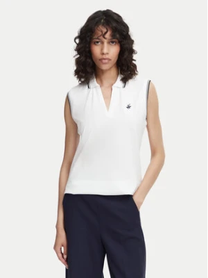 Beverly Hills Polo Club Polo P-SS26W-P0022 Biały Regular Fit