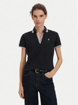 Beverly Hills Polo Club Polo P-SS26W-P0300 Granatowy Regular Fit