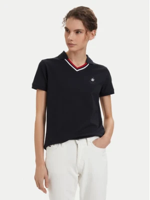 Beverly Hills Polo Club Polo P-SS26W-P2217 Granatowy Regular Fit
