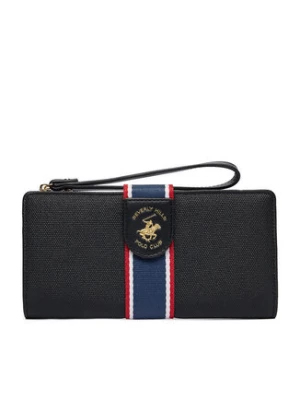 Beverly Hills Polo Club Portfel CEO-BHPC-W1-006-AW25 Czarny