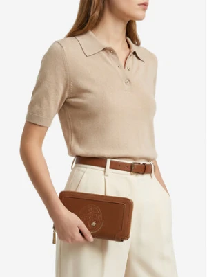 Beverly Hills Polo Club Portfel CWBEO-BHPC-W1-009-SS26 Brązowy