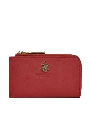 Beverly Hills Polo Club Portfel damski BHPC-W1-001-SS25 Czerwony