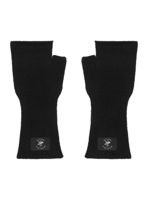 Beverly Hills Polo Club Rękawiczki Damskie CWBEO-BHPC-W6-001-AW26 Czarny