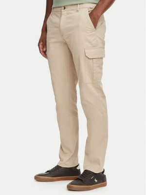 Beverly Hills Polo Club Spodnie cargo P-SS26M-T450313 Beżowy Regular Fit