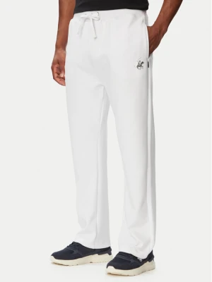 Beverly Hills Polo Club Spodnie dresowe M6608B-HR Biały Regular Fit