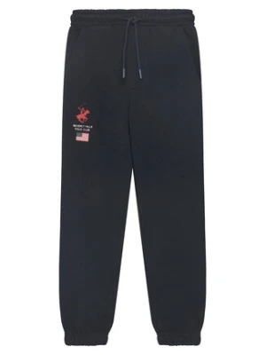 Beverly Hills Polo Club Spodnie dresowe P-SS26B-TF0033K Granatowy Regular Fit