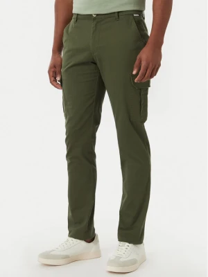 Beverly Hills Polo Club Spodnie materiałowe P-SS26M -T450313 Zielony Regular Fit