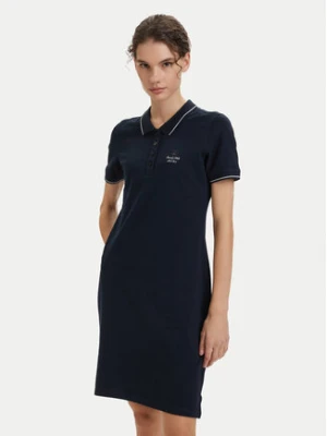 Beverly Hills Polo Club Sukienka codzienna P-SS26W-ABP526590-0298 Granatowy Regular Fit