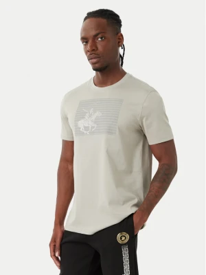 Beverly Hills Polo Club T-Shirt M1617-HR Szary Regular Fit