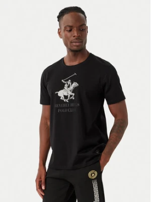 Beverly Hills Polo Club T-Shirt M1619-HR Czarny Regular Fit