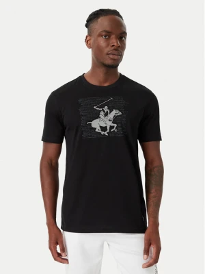 Beverly Hills Polo Club T-Shirt M1623-HR Czarny Regular Fit
