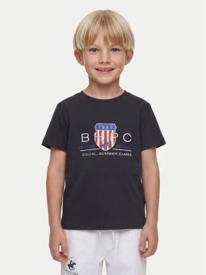 Beverly Hills Polo Club T-Shirt P-SS26B-TS414011 Granatowy Regular Fit