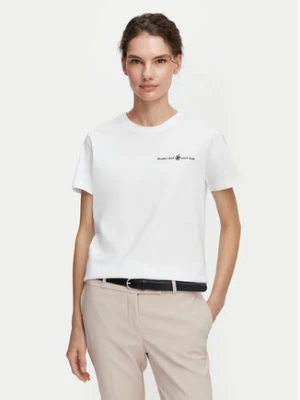 Beverly Hills Polo Club T-Shirt P-SS26W-TS085 Biały Regular Fit