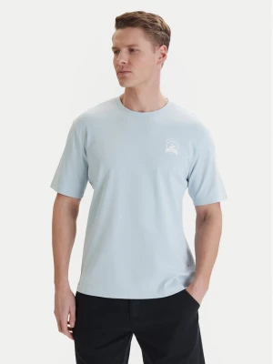 Beverly Hills Polo Club T-Shirt W126-BHMTS-1021-23X Niebieski Regular Fit