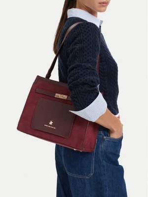 Beverly Hills Polo Club Torebka CEO-BHPC-C-018-10 Bordowy