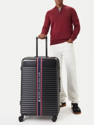 Beverly Hills Polo Club Walizka duża CEO-BHPC-L-005-08-BLACK Granatowy