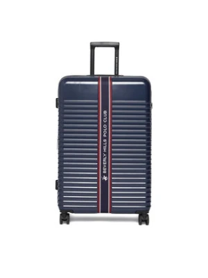 Beverly Hills Polo Club Walizka duża CEO-BHPC-L-006-08-NAVY Granatowy