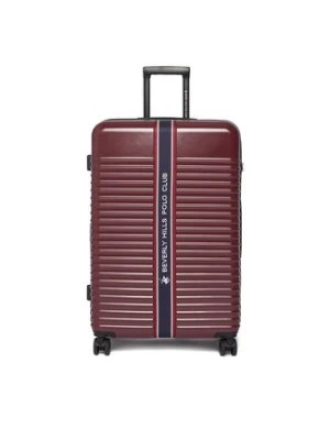Beverly Hills Polo Club Walizka duża CEO-BHPC-L-007-08-BURGUNDY Bordowy