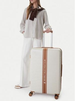 Beverly Hills Polo Club Walizka duża CEO-BHPC-WAL-008-L Beżowy