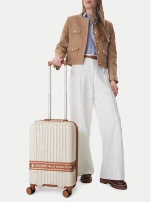 Beverly Hills Polo Club Walizka kabinowa CEO-BHPC-WAL-008-S Beżowy