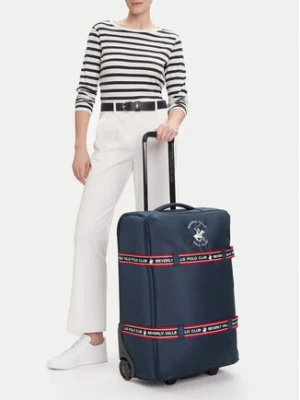 Beverly Hills Polo Club Walizka średnia BHPC-WAL-001-M Granatowy