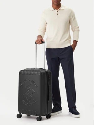Beverly Hills Polo Club Walizka średnia CEO-BHPC-M-001-08-BLACK Czarny