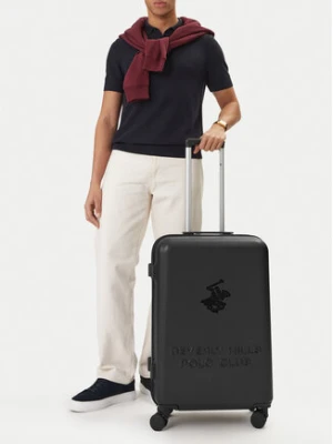 Beverly Hills Polo Club Walizka średnia CEO-BHPC-M-003-08-BLACK Czarny