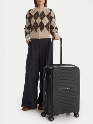 Beverly Hills Polo Club Walizka średnia CEO-BHPC-WAL-007-M Czarny