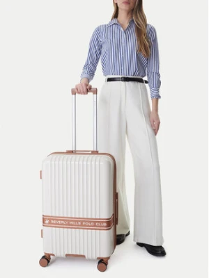 Beverly Hills Polo Club Walizka średnia CEO-BHPC-WAL-008-M Beżowy