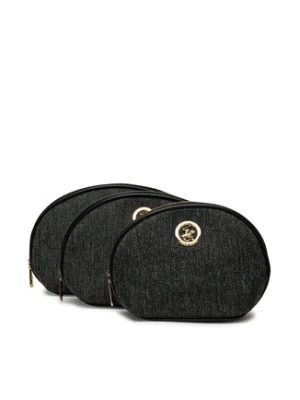 Beverly Hills Polo Club Zestaw kosmetyczek BHPC-U1-007-SS25 (3-pack) Czarny