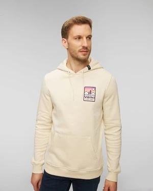 Beżowa Bluza Dresowa Męska Volkl 100 Years Rise And Shine Hoodie Sand